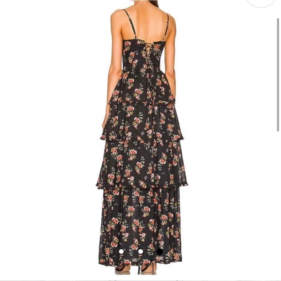 EUC V. Chapman floral dress - Picture 3 of 8